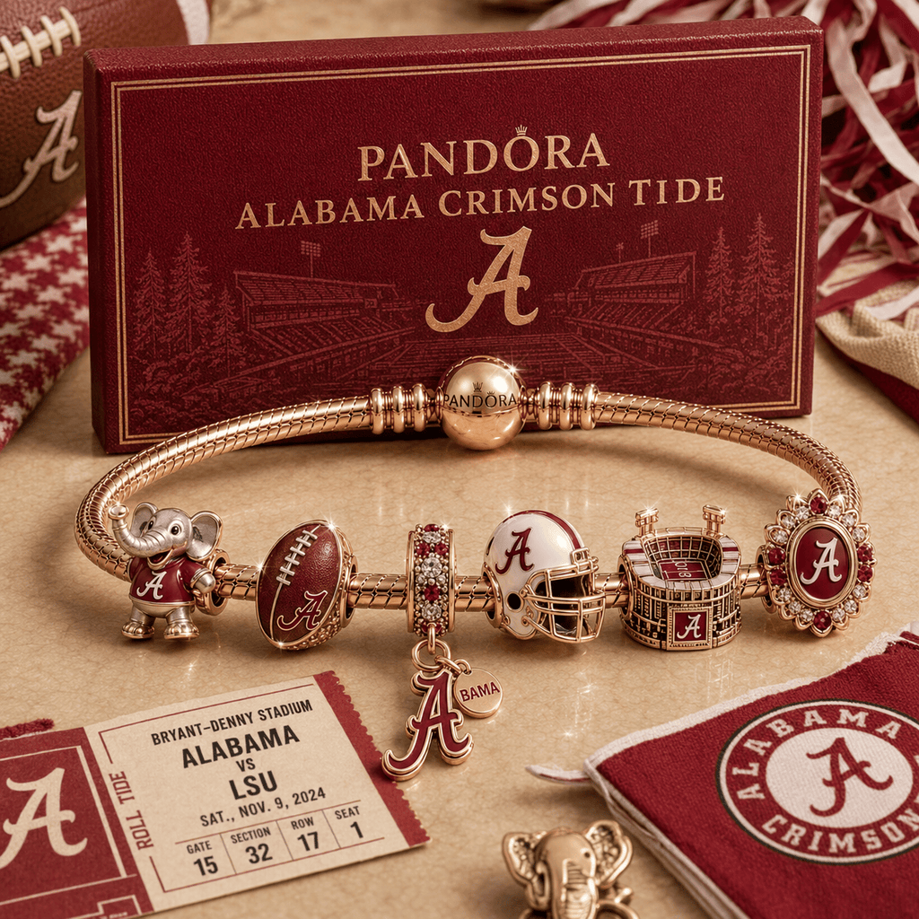 ACT Pink Gold Charm Bracelet Set PNPA